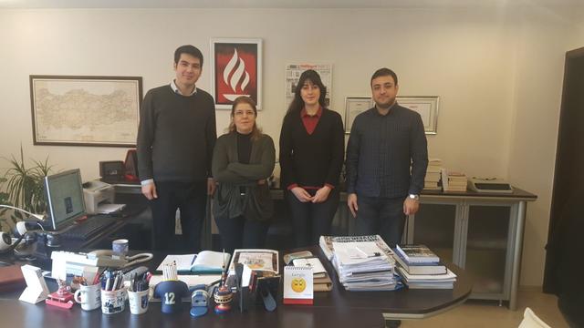 TGB'den Milliyet yazarı Serpil Çevikcan'a ziyaret