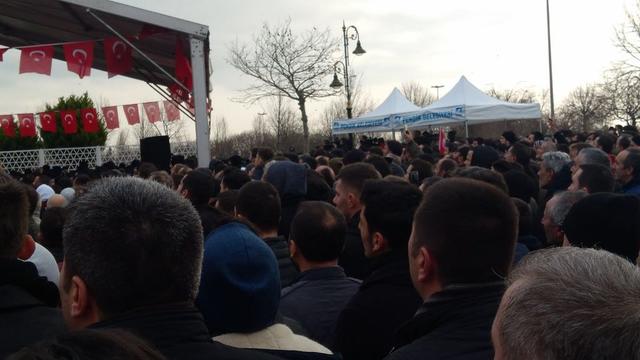 Afrin şehidimizi son yolculuğuna uğurladık