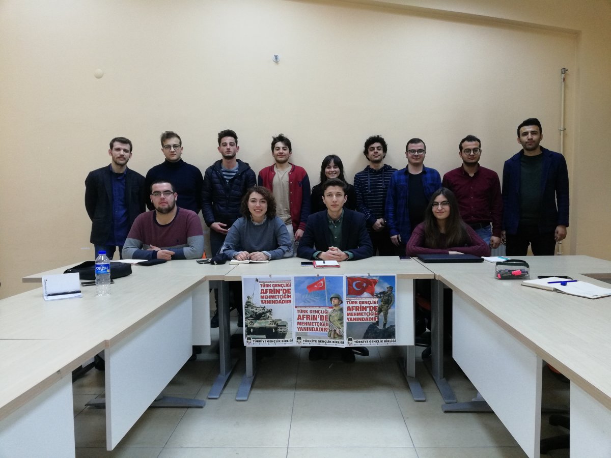TGB Konya'dan Afrin'de savaşan Mehmetçiğe selam
