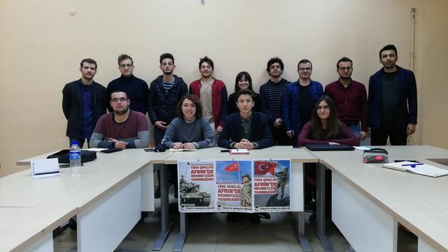 TGB Konya'dan Afrin'de savaşan Mehmet&ccedil;iğe selam