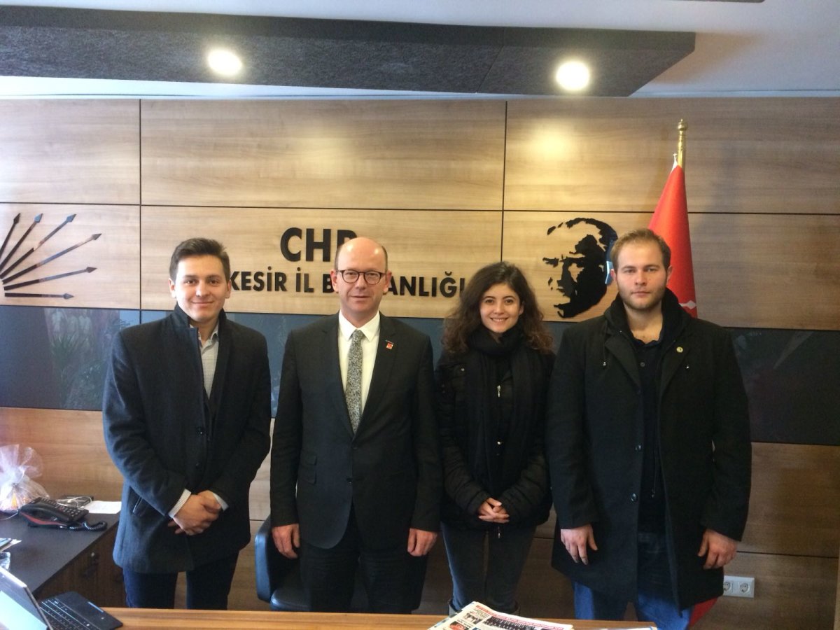 TGB'den CHP Balıkesir'e hayırlı olsun ziyareti