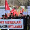 TGB'den Alpullu Şeker Fabrikası işçilerine destek