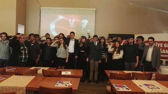 TGB Aydın İl Kongresinden Mehmet&ccedil;iğe selam!