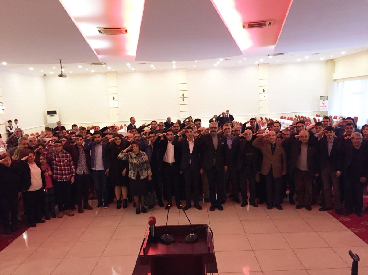 TGB Gaziantep Mehmetçiğe selam gönderdi!
