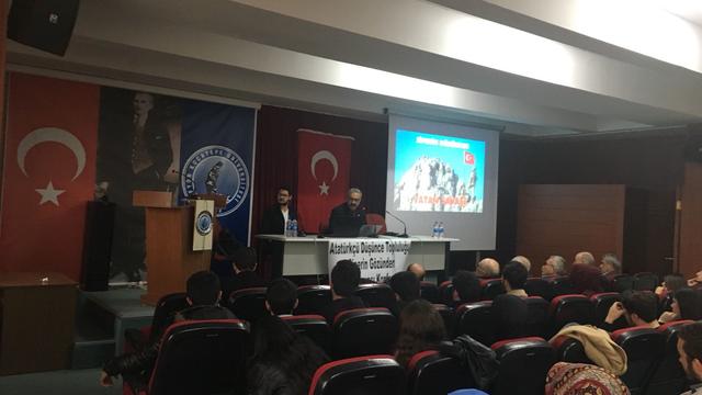 Afyon Kocatepe Üniversitesinde vatan savaşı konuşuldu