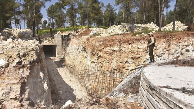PKK'nın Afrin'de yeraltı karargahı ortaya çıkarıldı