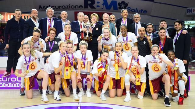 Galatasaray Kadın Basketbol Takımı Avrupa Şampiyonu!