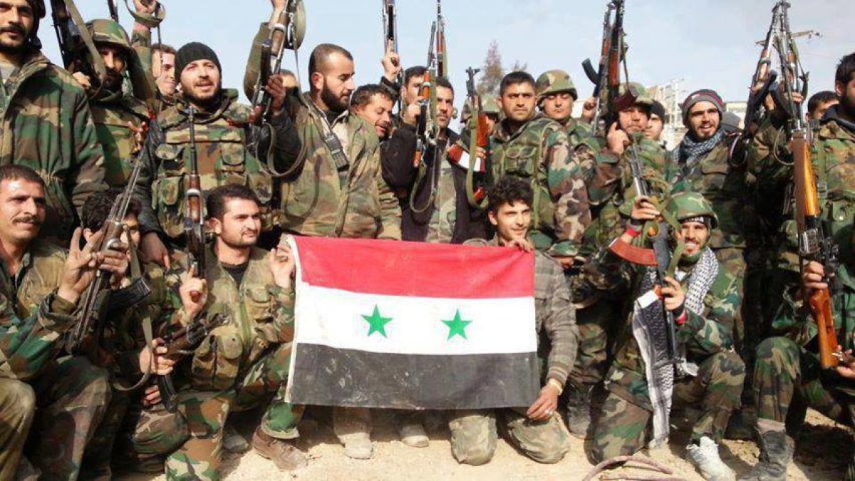 Suriye teröristlere beyaz bayrak çektirdi!