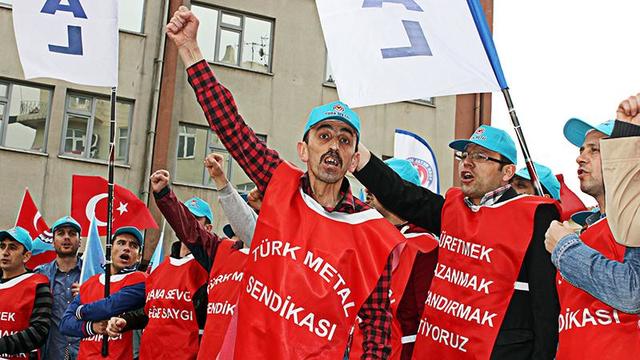 İşçilerden haksızlıklara karşı 1313 eylem!