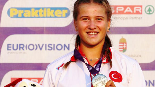 Milli atlet Münevver Hancı Avrupa ikincisi oldu
