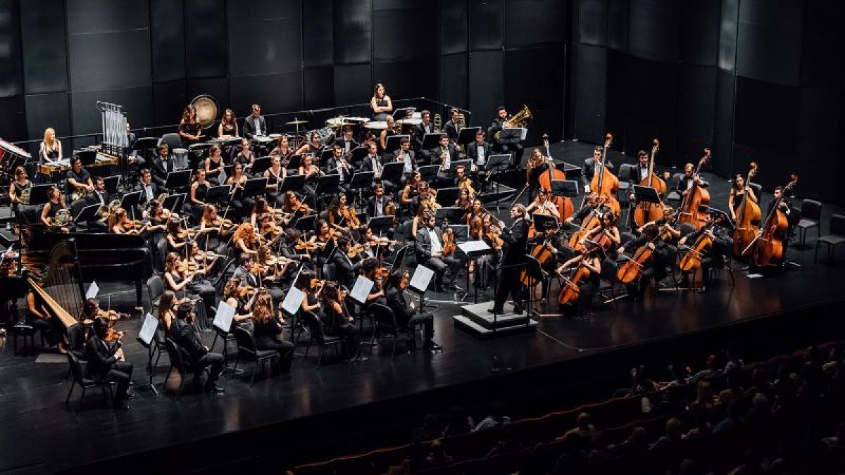 Türkiye Gençlik Filarmoni Orkestrası sanatseverlerle buluştu