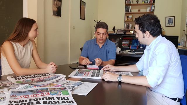 TGB'den Aydınlık gazetesine ziyaret