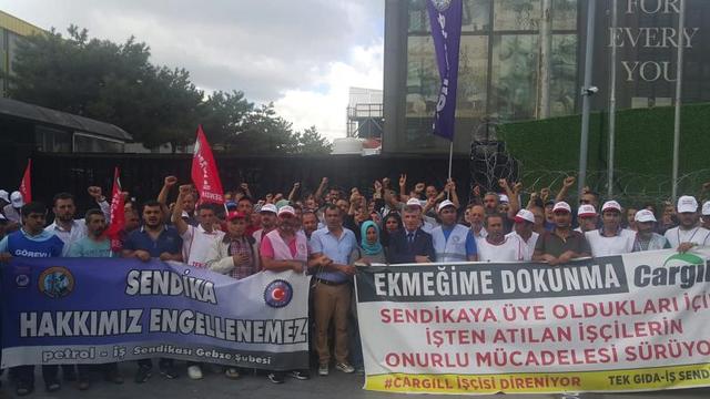 Cargill işçileri: Mücadelemiz devam ediyor, biz kazanacağız!