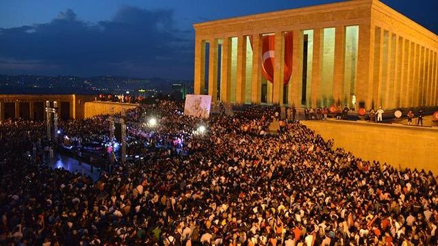 2018 yılında Anıtkabir'e ziyaretçi akını