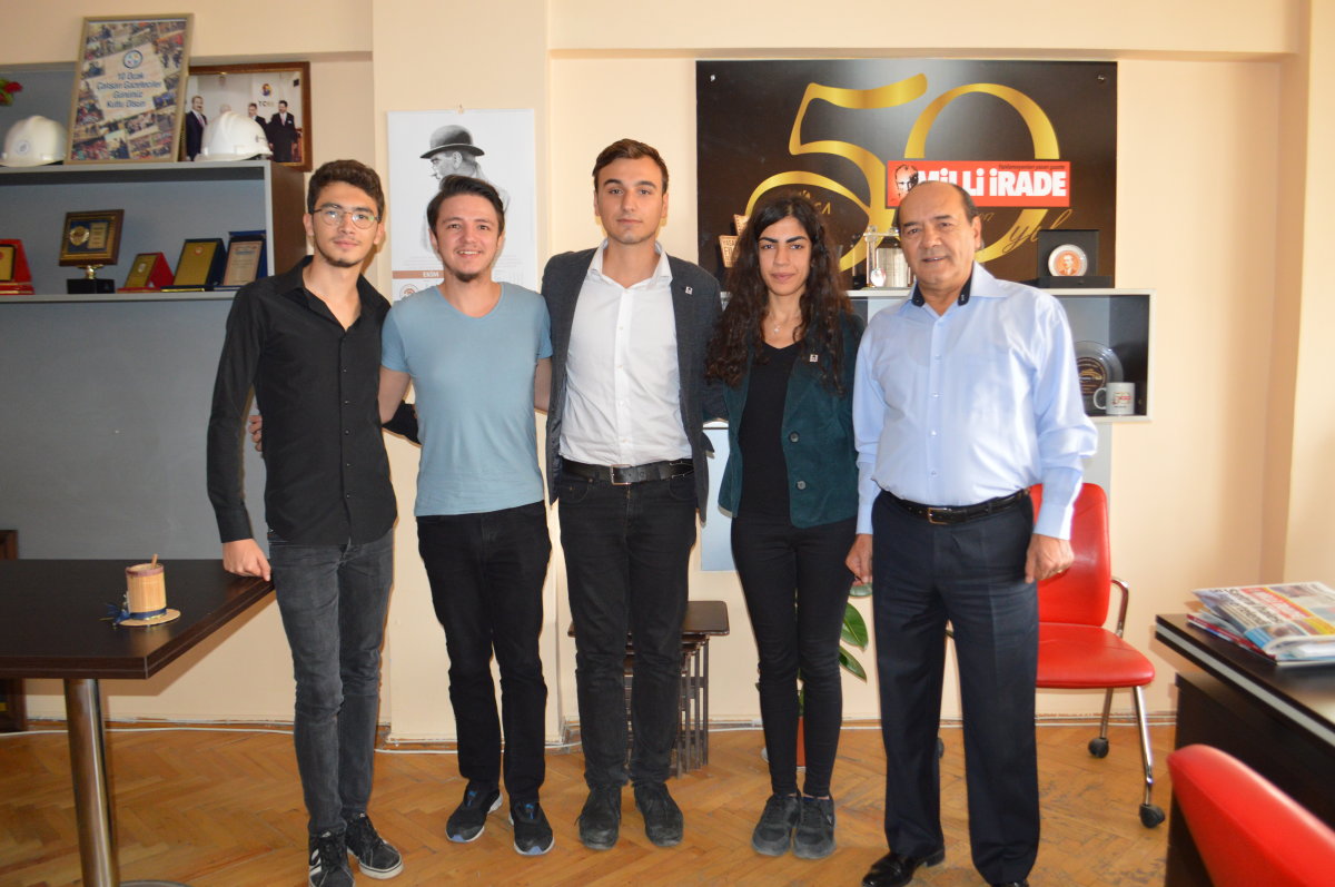 TGB Eskişehir'den Milli İrade Gazetesine Ziyaret