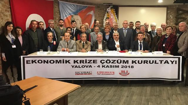 Yalovalılar Ekonomik Krize Çözüm Kurultayında Buluştu