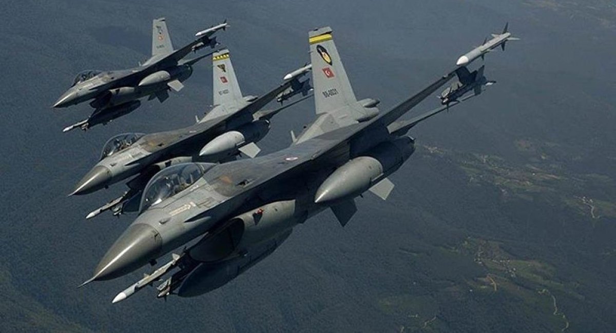 Mehmetçik'ten Irak'ın kuzeyine hava harekatı