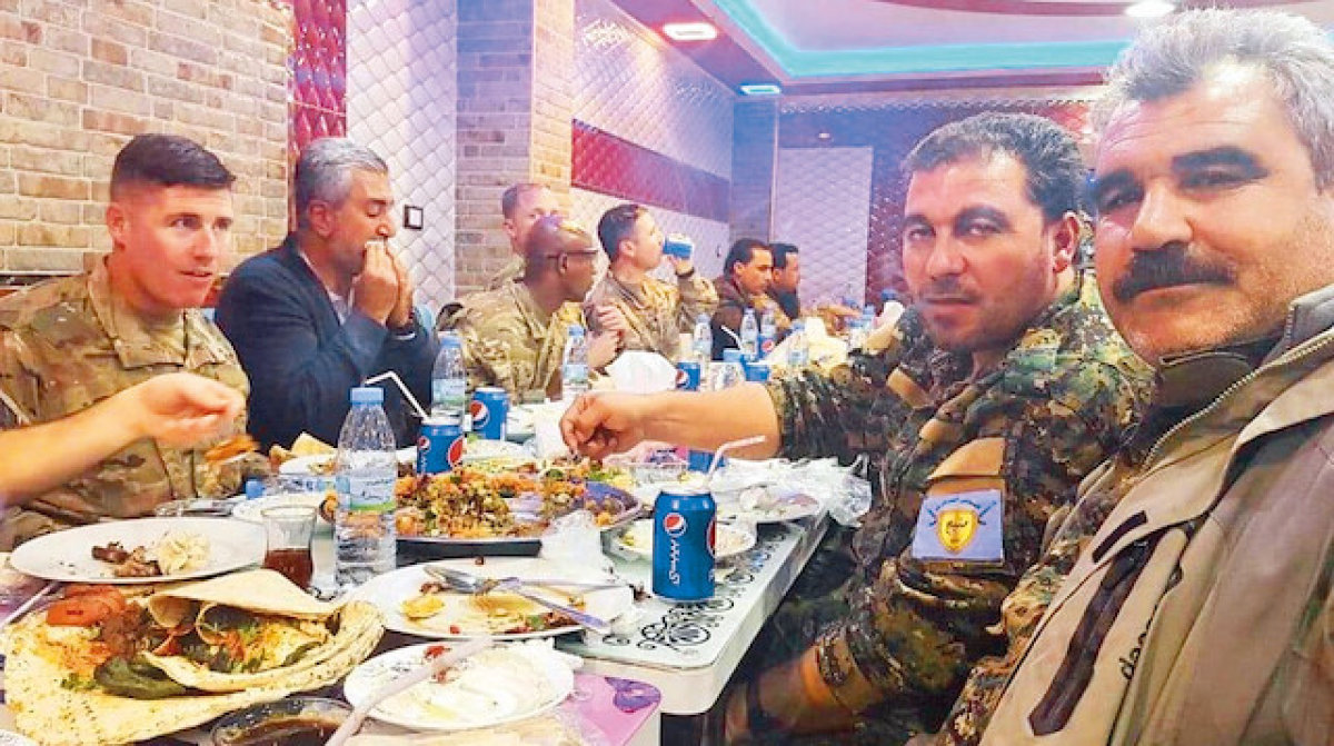 ABD ve PKK Münbiç'te Terör Yemeği Yediler