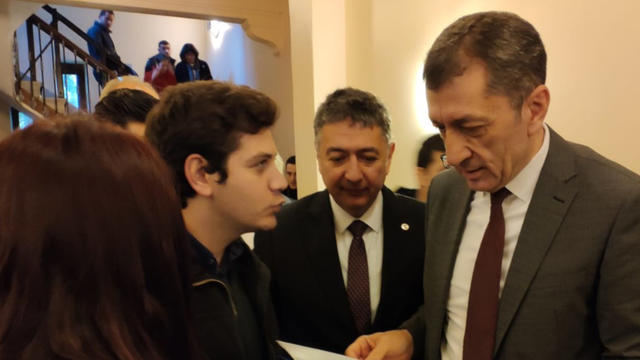 Milli Eğitim Bakanı Ziya Selçuk ile Andımız'ı Görüştük