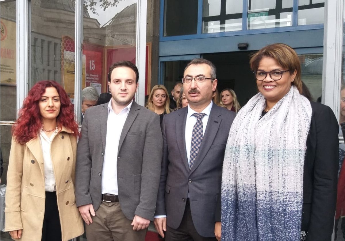 TGB'lilerden Venezuelalı Bakan'a "Yanınızdayız" Mesajı