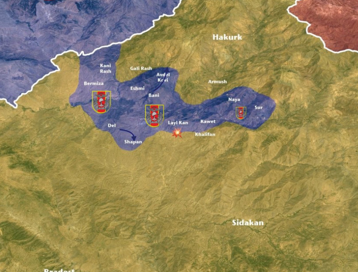 Türk Ordusu Irak'ın Kuzeyini PKK'dan Temizliyor