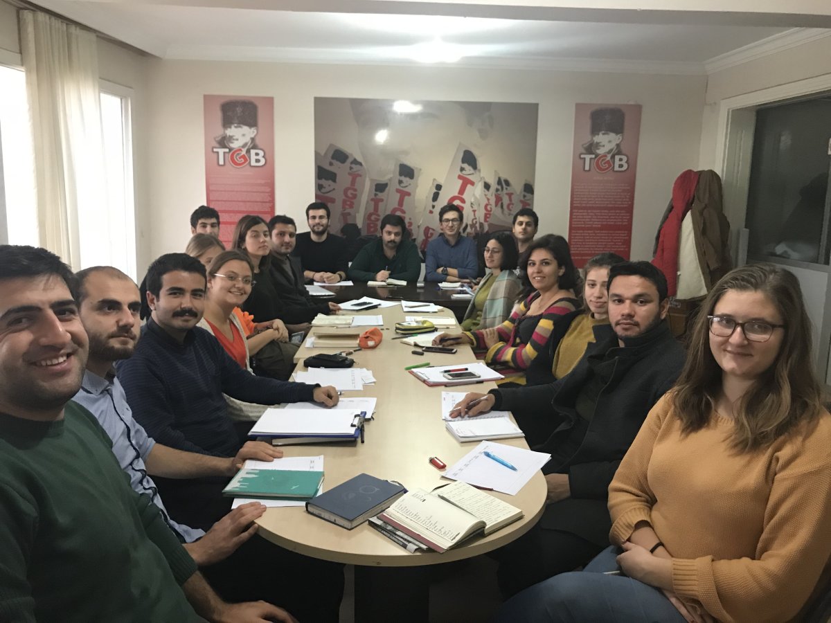 TGB İzmir Aralık Ayı Çalışmalarını Planladı