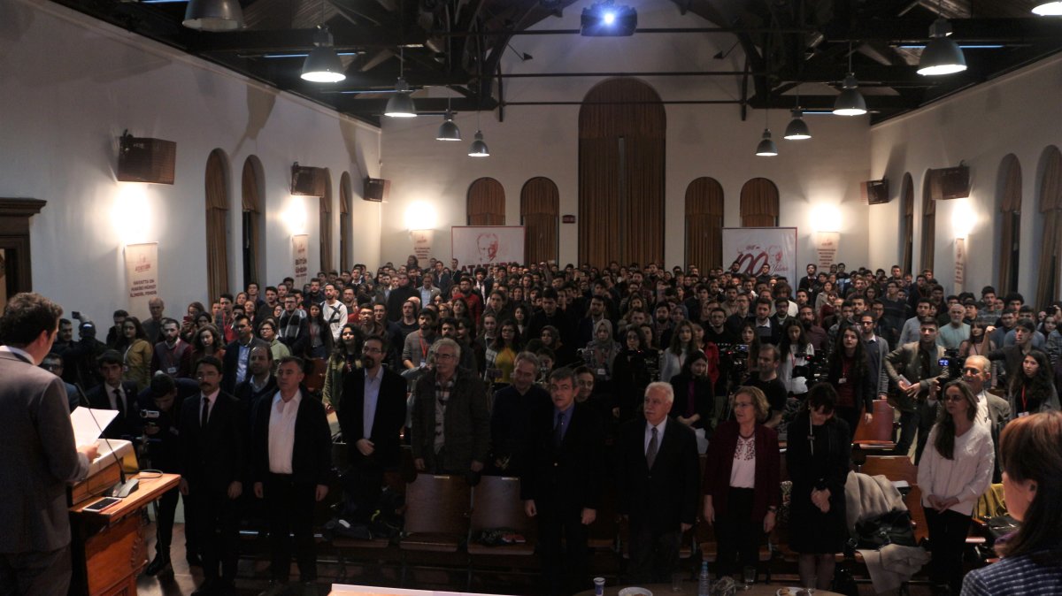 Gençliğin Ata'ya Cevabı'nı Boğaziçi Üniversitesi'nde Okudular