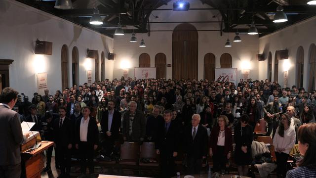 Gençliğin Ata'ya Cevabı'nı Boğaziçi Üniversitesi'nde Okudular