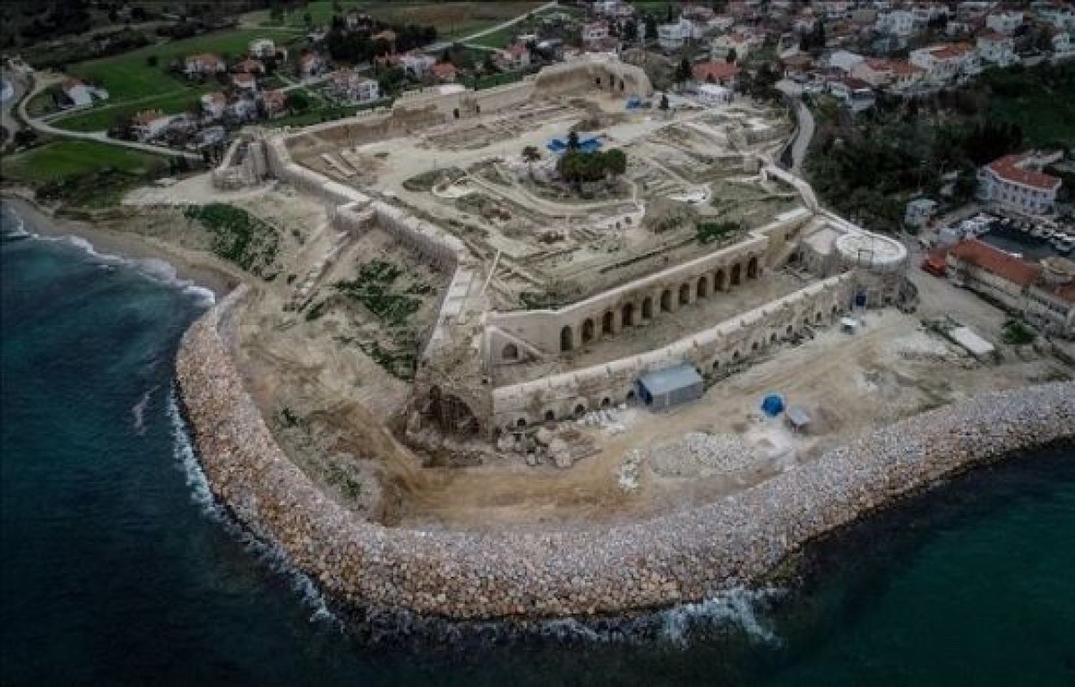 Boğaz'ı Savunan Seddülbahir Kalesi'nin Restorasyonu Tamamlanıyor