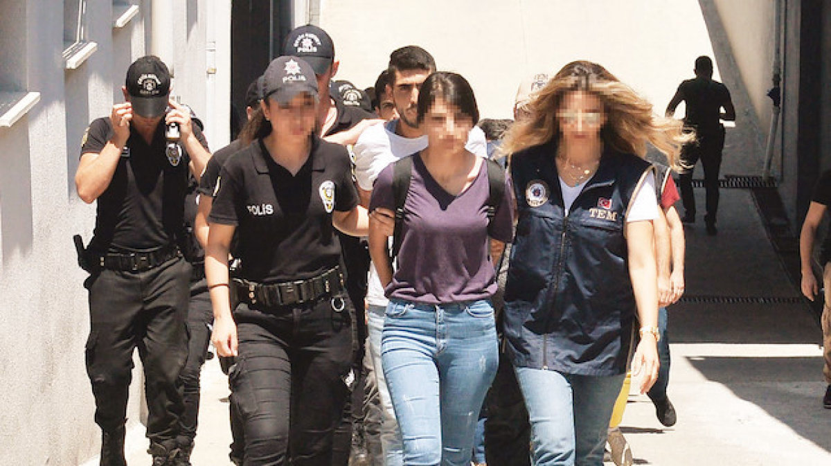 HDP binasında bomba eğitimi