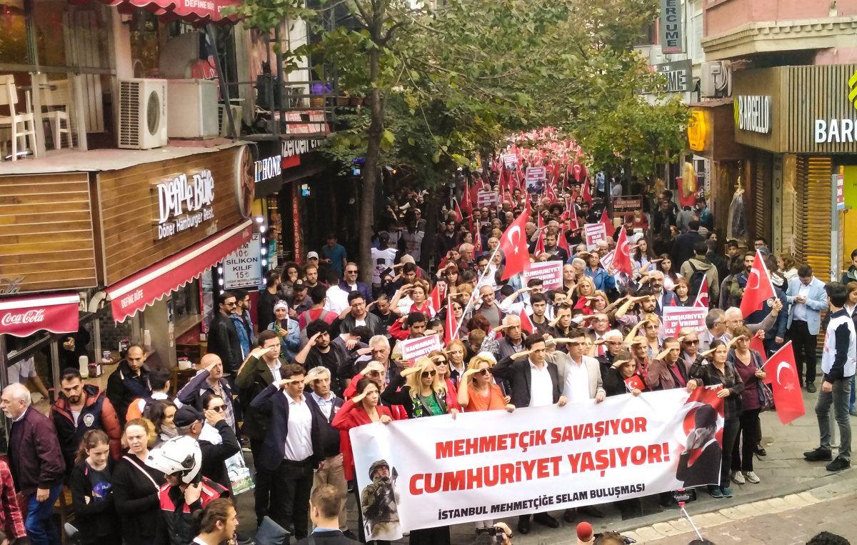 29 Ekim’de İstanbul’dan Mehmetçiğe Selam
