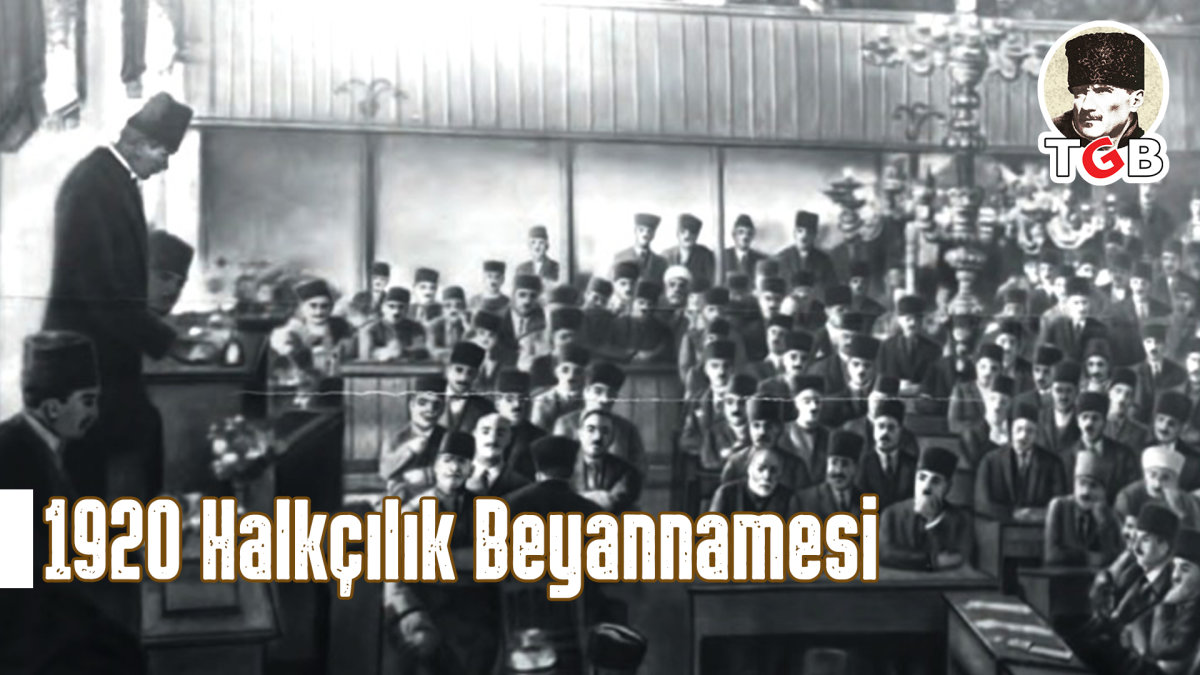 Atatürk'ün Halkçılık Beyannamesi