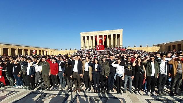 Kasım'da Anıtkabir'e 1,5 Milyon Ziyaret