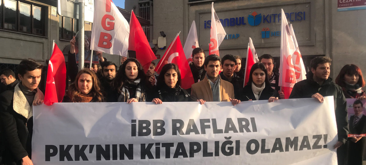 İBB Rafları PKK Kitaplığı Olamaz!
