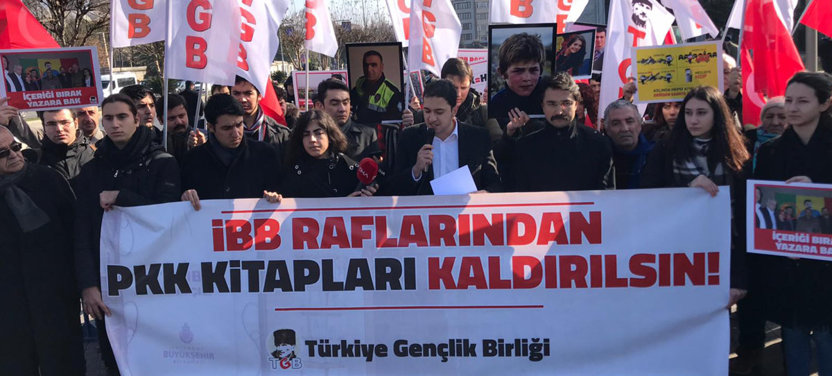 İBB Raflarından PKK Kitapları Kaldırılsın!