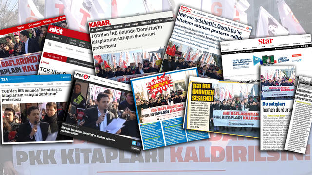 TGB'nin Eylemi Basında Geniş Yer Buldu