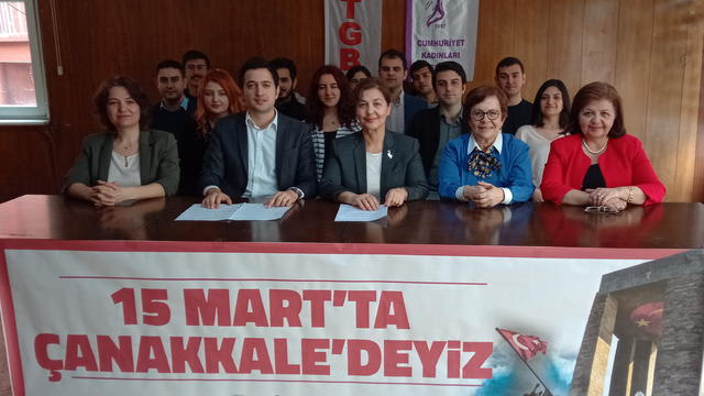 TGB ve CKD'den Ortak Açıklama: 15 Mart'ta Çanakkale'deyiz!