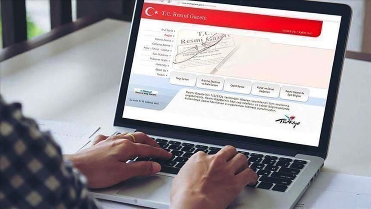 Cumhurbaşkanı Kararları Resmi Gazete'de