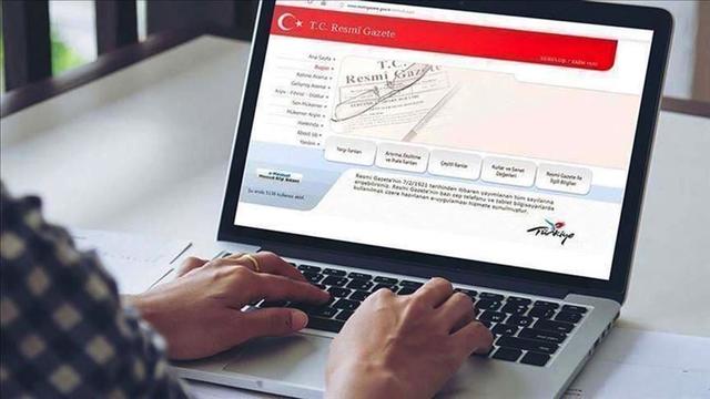 Cumhurbaşkanı Kararları Resmi Gazete'de