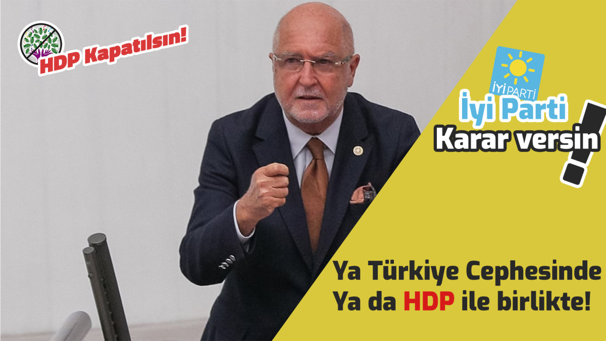İyi Parti'de HDP=PKK Kararsızlığı!