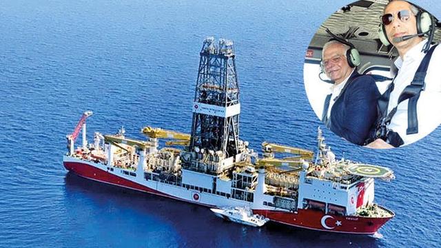 Yavuz gemisine provokasyon