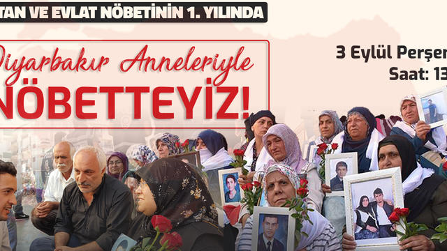 Vatan ve Evlat Nöbetinin 1. Yılında Diyarbakır'dayız!