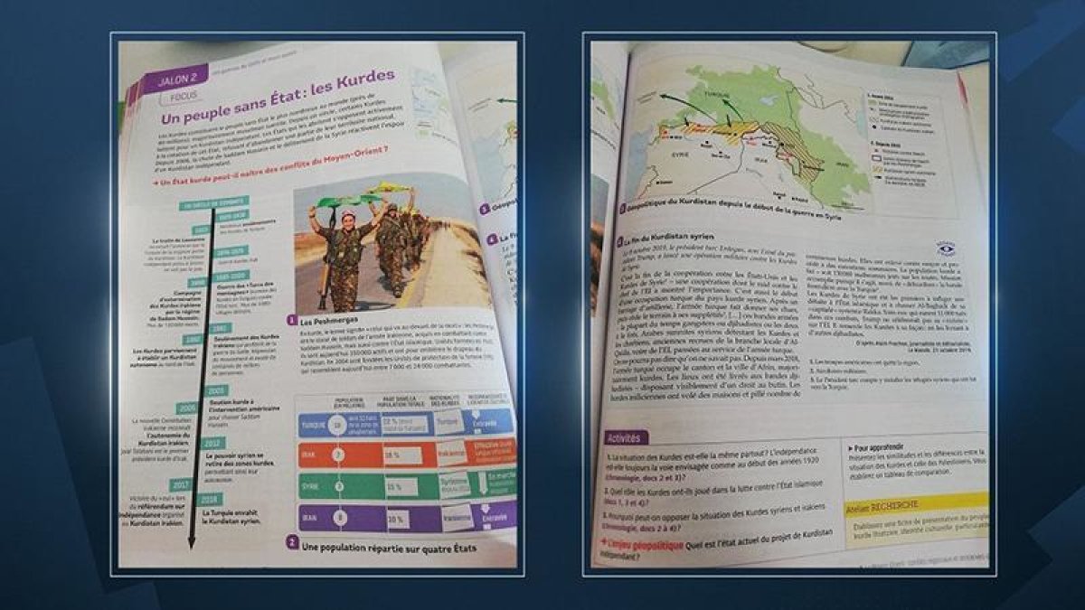 Fransa'da Terör Örgütü PKK'yı Ders Kitabına Eklediler