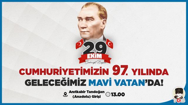 Cumhuriyetin 97.Yılında Geleceğimiz Mavi Vatanda