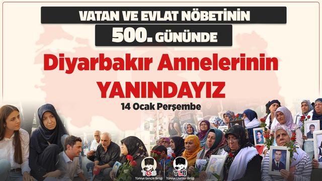 500. Gününde Diyarbakır Annelerinin Yanındayız