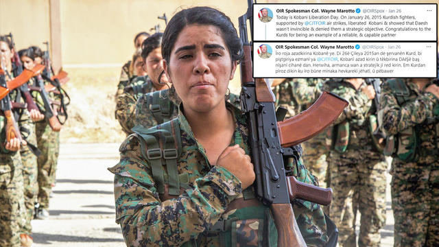 ABD'den YPG'ye Tebrik!