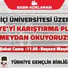 Boğaziçi Üniversitesi Üzerinden Türkiye’yi Kışkırtma Planına Meydan Okuyoruz