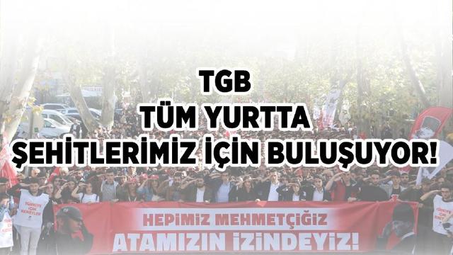 Şehitlerimiz İçin Tüm Yurtta Saygı Duruşuna