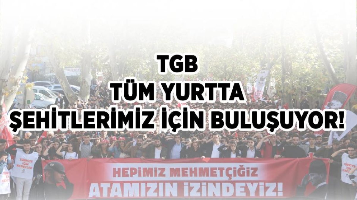 Şehitlerimiz İçin Tüm Yurtta Saygı Duruşuna