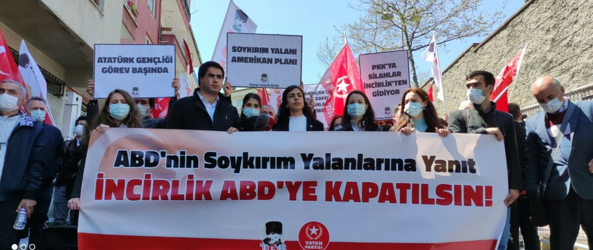 TGB, ABD ELÇİLİKLERİ ÖNÜNDEN SESLENDİ: AMERİKAN ASKERLERİ İNCİRLİK’TEN KOVULSUN